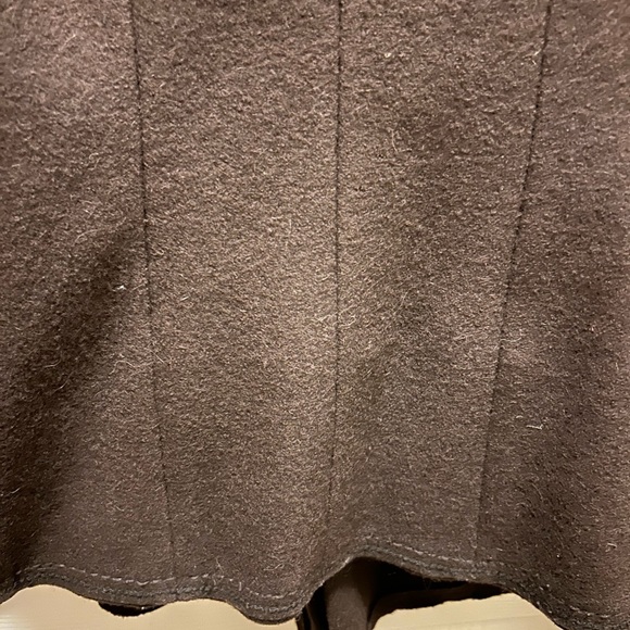 Cole Haan Wool & Baby Alpaca Brown Jacket Sz 6 - Picture 5 of 12